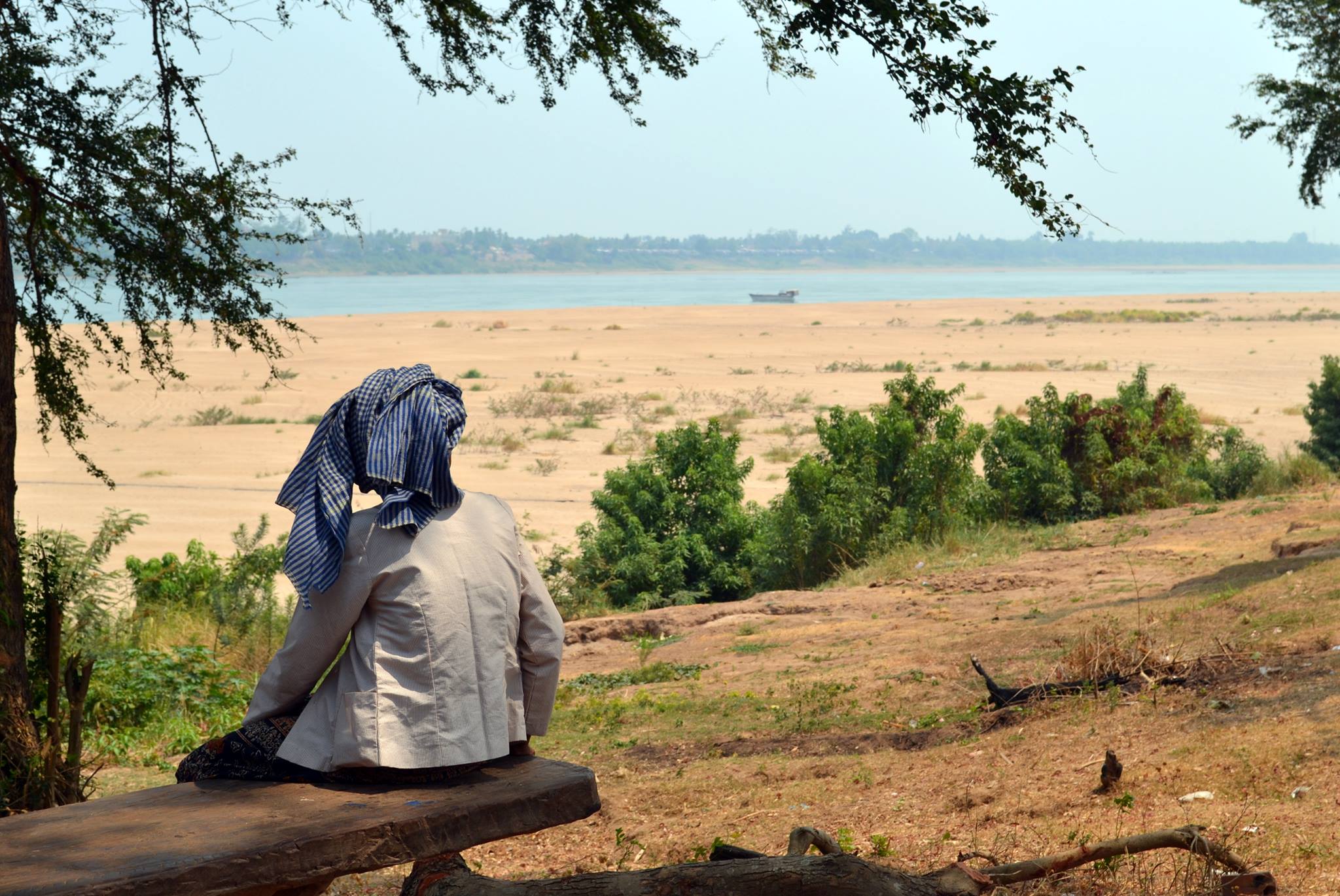 View from Koh Trong Island, Kratie, Cambodia