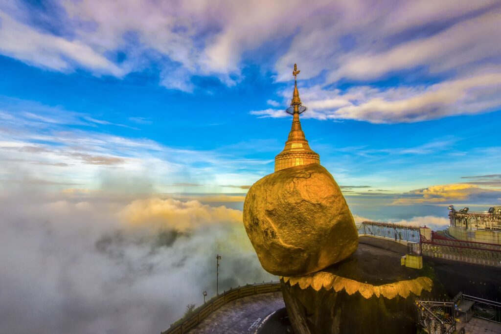 Golden Rock in Myanmar