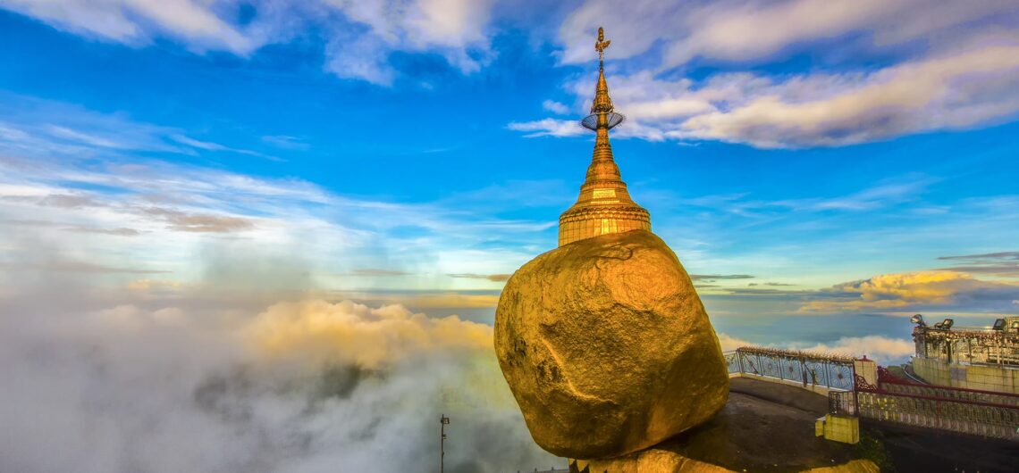Golden Rock in Myanmar