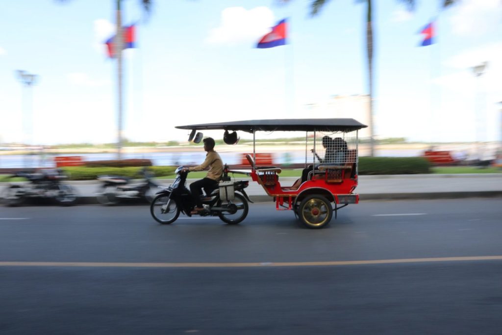 How to get around Cambodia - Tuktuk