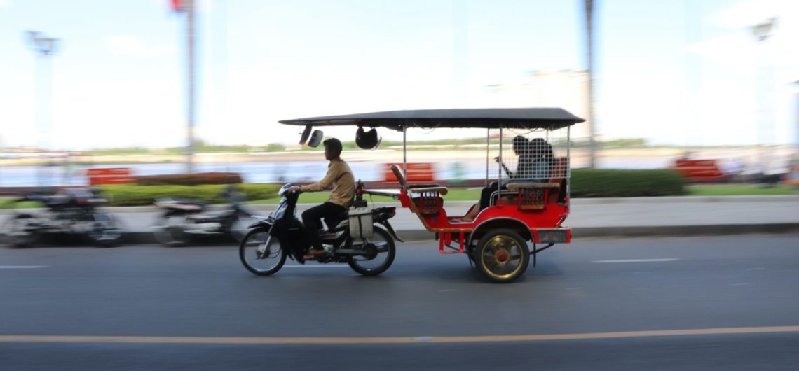 How to get around Cambodia - Tuktuk